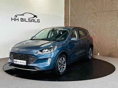 Blå Brugt 2020 Ford Kuga Titanium SUV | 174.700 kr. (Lidt for dyr)
