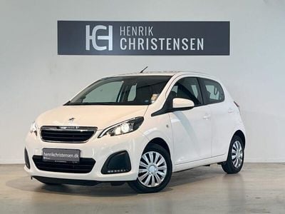 Hvid Brugt 2017 Peugeot 108 Active Hatchback | 49.900 kr. (God pris)