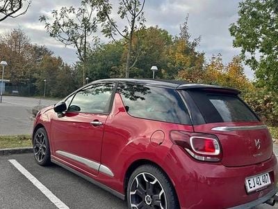 Rød Brugt 2013 DS Automobiles DS3 Cabriolet Cabriolet | 35.000 kr.