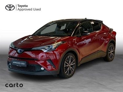 Brugt Toyota C-HR Multidrive S 122 HK (89 kW) 2017 Rød/sort SUV