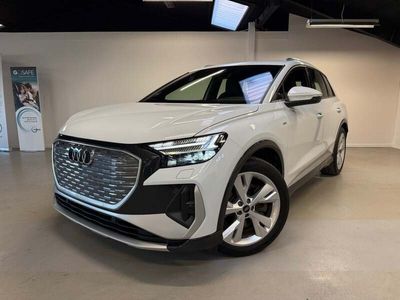 Hvid Brugt 2024 Audi Q4 e-tron S-Line SUV | 399.900 kr.