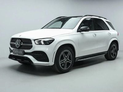 Hvid Brugt 2022 Mercedes GLE350 AMG line SUV | 859.900 kr.