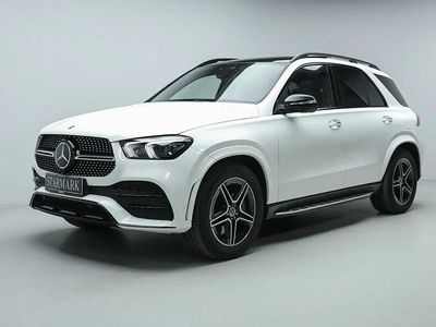 Hvid Brugt 2022 Mercedes GLE350e AMG line SUV | 859.900 kr.