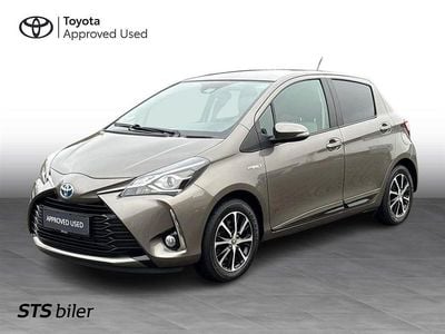 Brugt Toyota Yaris Hybrid H2 100 HK (73 kW) 2018 1g2 platinum Hatchback
