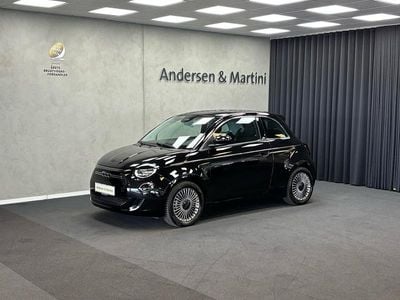 Sort Brugt 2023 Fiat 500e Icon Hatchback | 134.700 kr. (Fair pris)