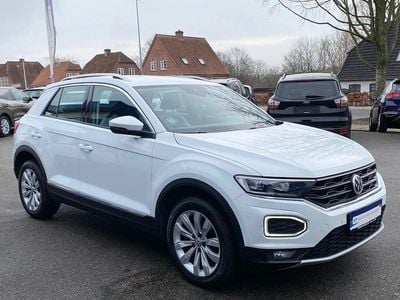 Hvid Brugt 2019 VW T-Roc Sport SUV | 199.900 kr. (Fair pris)