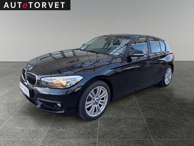 Sort Brugt 2017 BMW 118 Hatchback | 99.700 kr. (God pris)
