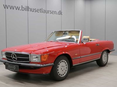 Brugt Mercedes 560 227 HK (166 kW) 1987 Rød Cabriolet