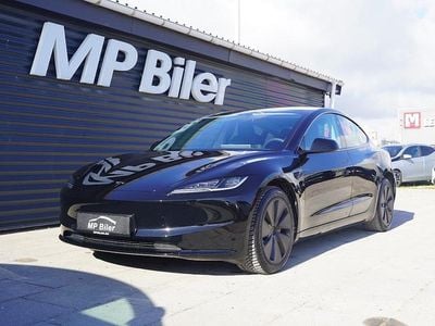Sort Brugt 2024 Tesla Model 3 Long Range AWD Sedan | 309.900 kr. (Fair pris)