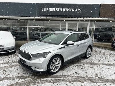 Sølvmetal Brugt 2021 Skoda Enyaq iV Lodge SUV | 189.900 kr. (Fair pris)
