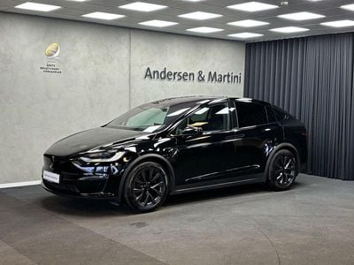 Sort Brugt 2022 Tesla Model X Plaid SUV | 699.900 kr.