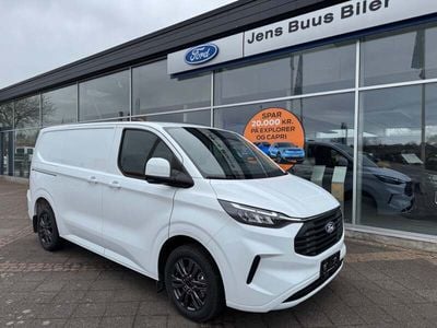 Hvid Ny 2025 Ford Transit Custom Limited Van | 338.600 kr.