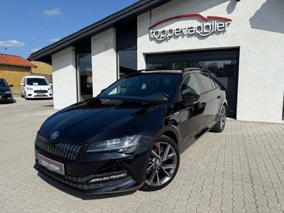 Sortmetal Brugt 2020 Skoda Superb SportLine Stationcar | 269.800 kr. (Lidt for dyr)