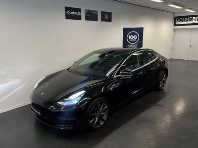 Brugt Tesla Model 3 Long Range RWD 225 kW (306 HK) 2019 Sort Sedan