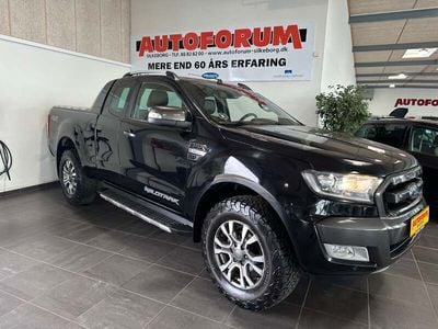 Sortmetal Brugt 2018 Ford Ranger Wildtrack Afhentning | 149.900 kr.