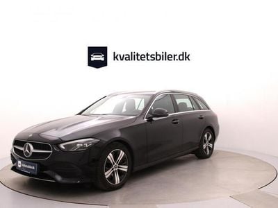 Sort Brugt 2022 Mercedes C200 Avantgarde Stationcar | 419.900 kr.