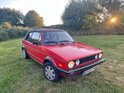 Brugt VW Golf Cabriolet 90 HK (66 kW) 1986 Rød Cabriolet