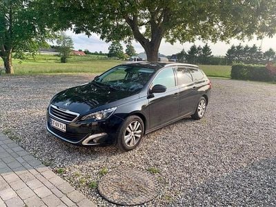Brugt Peugeot 308 120 HK (88 kW) 2015 Sort Stationcar