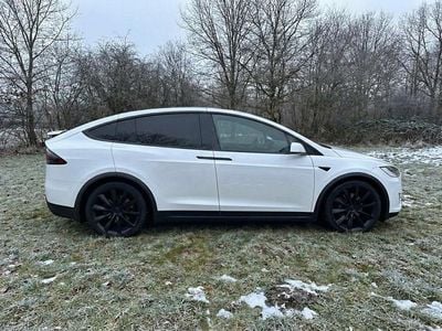 Brugt Tesla Model X Long Range AWD 503 kW (685 HK) 2024 Hvidmetal SUV