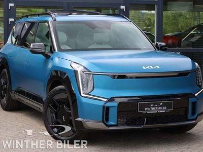 Blå Ny 2025 Kia EV9 GT-Line SUV | 614.800 kr. (Super pris)