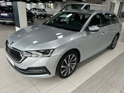 Brugt Skoda Octavia 204 HK (150 kW) 2021 Sølv Stationcar