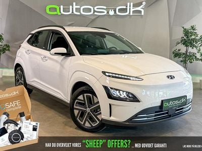 Hvid Brugt 2021 Hyundai Kona Trend SUV | 149.000 kr. (Fair pris)