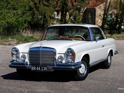 Hvid Brugt 1970 Mercedes 220 SE Coupe | 665.000 kr.