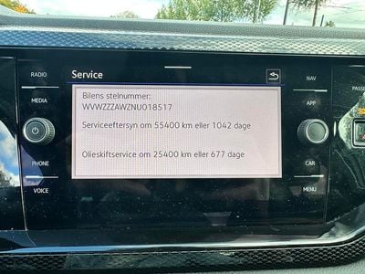 Hvid Brugt 2022 VW Polo Life Hatchback | 189.900 kr. (Fair pris)