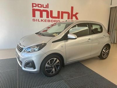Sølvmetal Brugt 2019 Peugeot 108 Allure+ Hatchback | 84.900 kr. (Lidt for dyr)