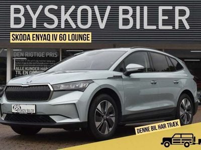 Sølvmetal Brugt 2023 Skoda Enyaq iV Lounge SUV | 259.995 kr. (Fair pris)