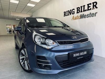 Blåmetal Brugt 2017 Kia Rio Hatchback | 79.800 kr. (Fair pris)