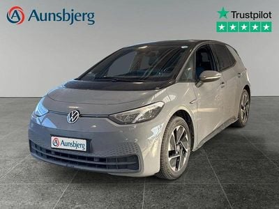 Grå Brugt 2022 VW ID.3 Pro Performance Hatchback | 164.500 kr. (God pris)