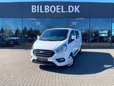 Hvid Brugt 2021 Ford Transit Custom Trend Van | 189.900 kr.