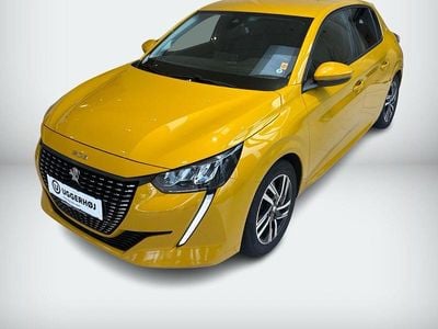Gulmetal Brugt 2021 Peugeot 208 Allure Hatchback | 119.000 kr. (God pris)