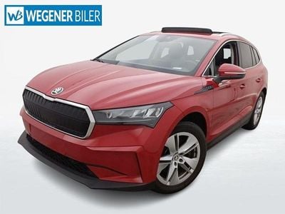 Rødmetal Brugt 2021 Skoda Enyaq iV Loft SUV | 219.400 kr. (God pris)