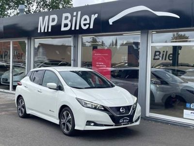 Hvid Brugt 2018 Nissan Leaf Hatchback | 94.900 kr. (Fair pris)