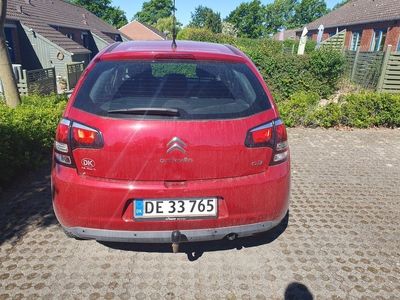 Rød Brugt 2014 Citroën C3 Attraction Hatchback | 35.000 kr. (Fair pris)