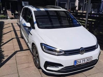 Hvidmetal Brugt 2016 VW Touran R-line MPV | 189.900 kr. (God pris)