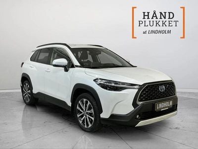 Hvid Brugt 2023 Toyota Corolla Cross Active SUV | 314.900 kr. (Lidt for dyr)