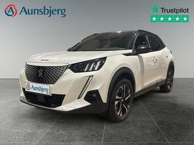 Hvid Brugt 2021 Peugeot e-2008 GTi SUV | 144.500 kr. (Fair pris)