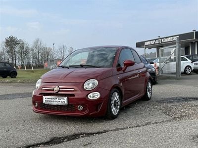 Rød Brugt 2017 Fiat 500 S Hatchback | 54.900 kr. (Lidt for dyr)
