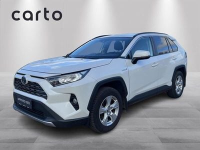 070 pearl white Brugt 2019 Toyota RAV4 Hybrid H3 SUV | 239.900 kr. (God pris)