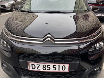 Sort Brugt 2018 Citroën C3 PureTech Hatchback | 67.000 kr. (Super pris)