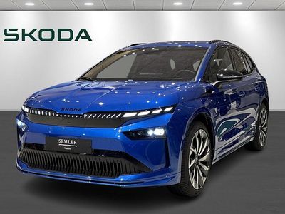 Blåmetal Brugt 2025 Skoda Enyaq iV SportLine SUV | 459.900 kr.