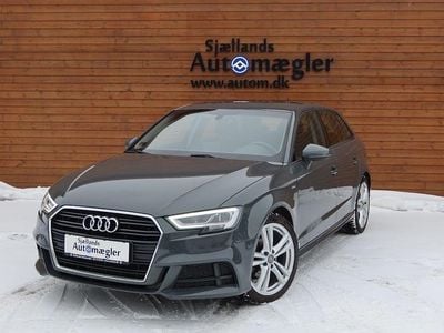 Brugt Audi A3 Sportback S-Line 150 HK (110 kW) 2019 Hatchback