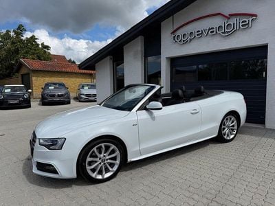 Hvidmetal Brugt 2015 Audi A5 Cabriolet S-Line Cabriolet | 289.800 kr. (Fair pris)