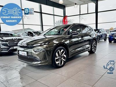 Mørkgrønmetal Brugt 2026 Skoda Enyaq iV SportLine SUV | 439.700 kr. (Dyr)