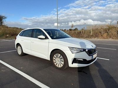 Hvid Brugt 2019 Skoda Scala Ambition Hatchback | 149.000 kr. (God pris)