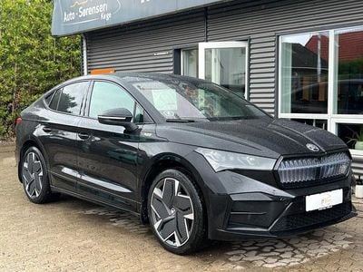 Sort Brugt 2023 Skoda Enyaq iV RS SUV | 329.900 kr. (God pris)