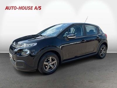 Sortmetal Brugt 2020 Citroën C3 PureTech Hatchback | 79.990 kr. (Fair pris)